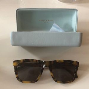 Karen walker tortoise sunglasses! Like new!